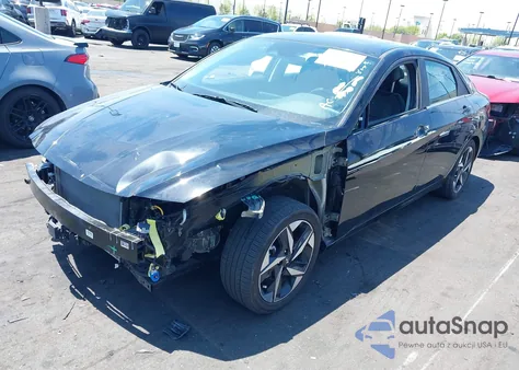 2023 Hyundai Elantra Hybrid Limited из США, поврежденный, VIN KMHLN4AJ8PU066081